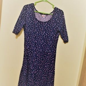 EUC - Lularoe Nicole Dress